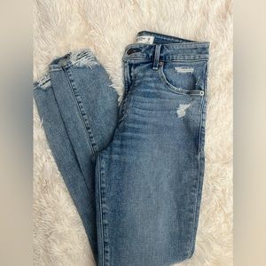 Abercrombie and Fitch super skinny ankle high rise jeans Size 2